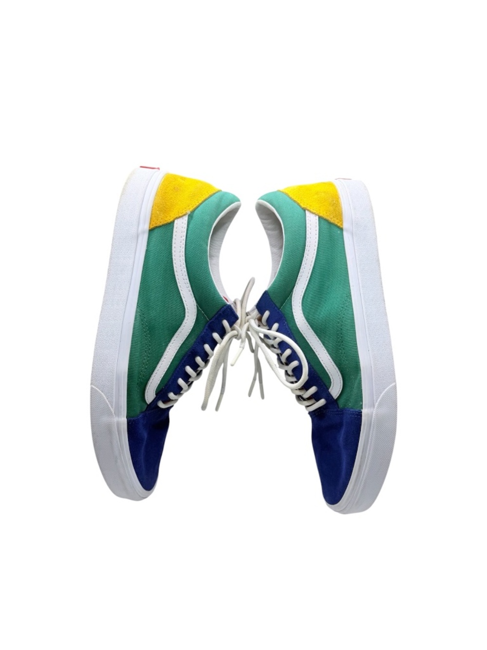 Vans Old Skool Colorblock Multi-Color Sneakers - Men's Size 13 - Low Tops Skater - Picture 3 of 11